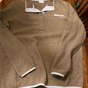 Ladies Columbia 1/4 Button Pullover XL